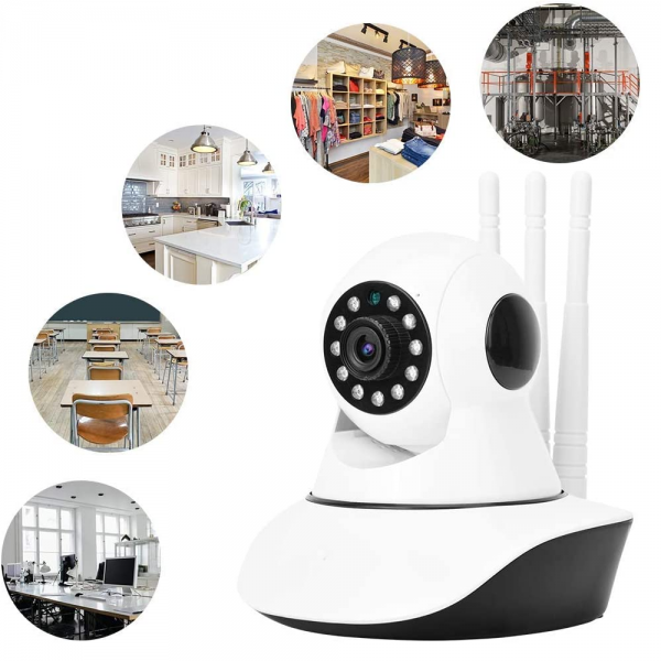 Camara Wifi Smart Tres Antenas IPC-V380